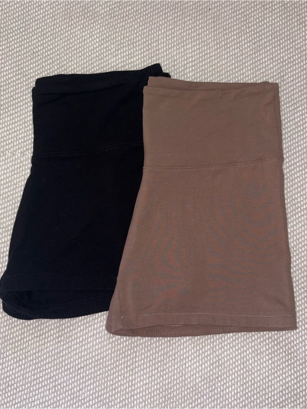 Primark Black + Brown Bike Short Bundle Sz Sm